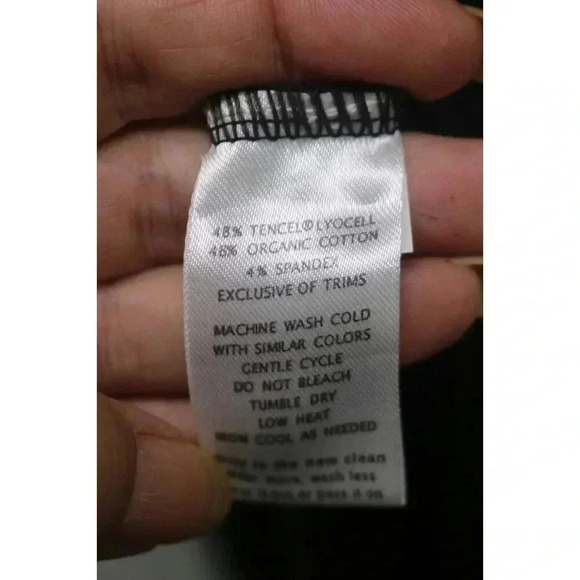 Toad & Co. Sleeveless Maxi Dress-Medium-Organic Cotton Blend-Front Slit-Goth - Picture 8 of 8